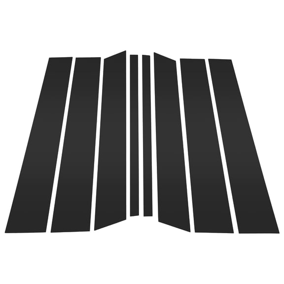 Unique Bargains 8Pcs Door Pillar Window Trim for Ford Edge 2007-2014