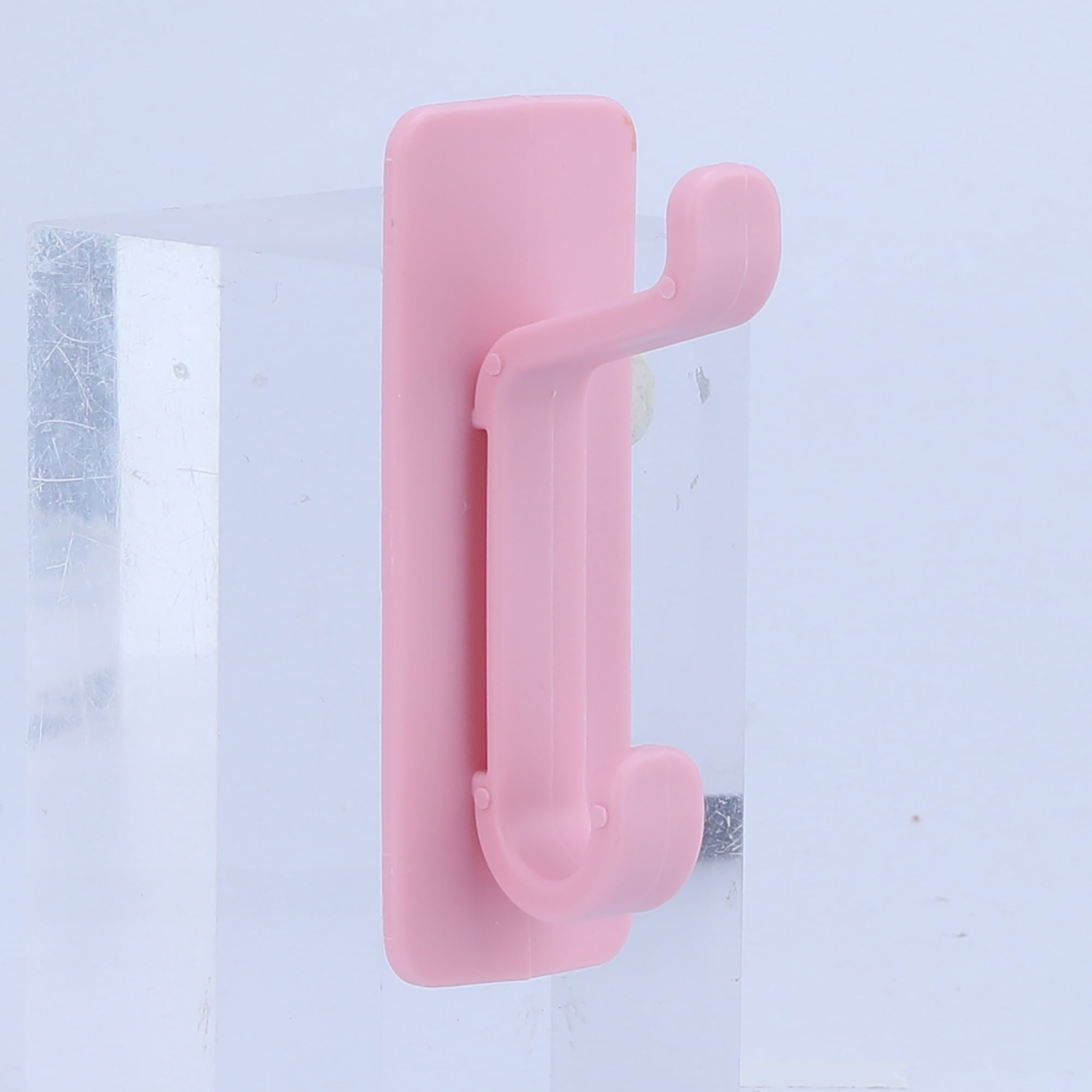 Unique Bargains 8Pcs Utility Hooks ABS Durable Wall Hooks Black