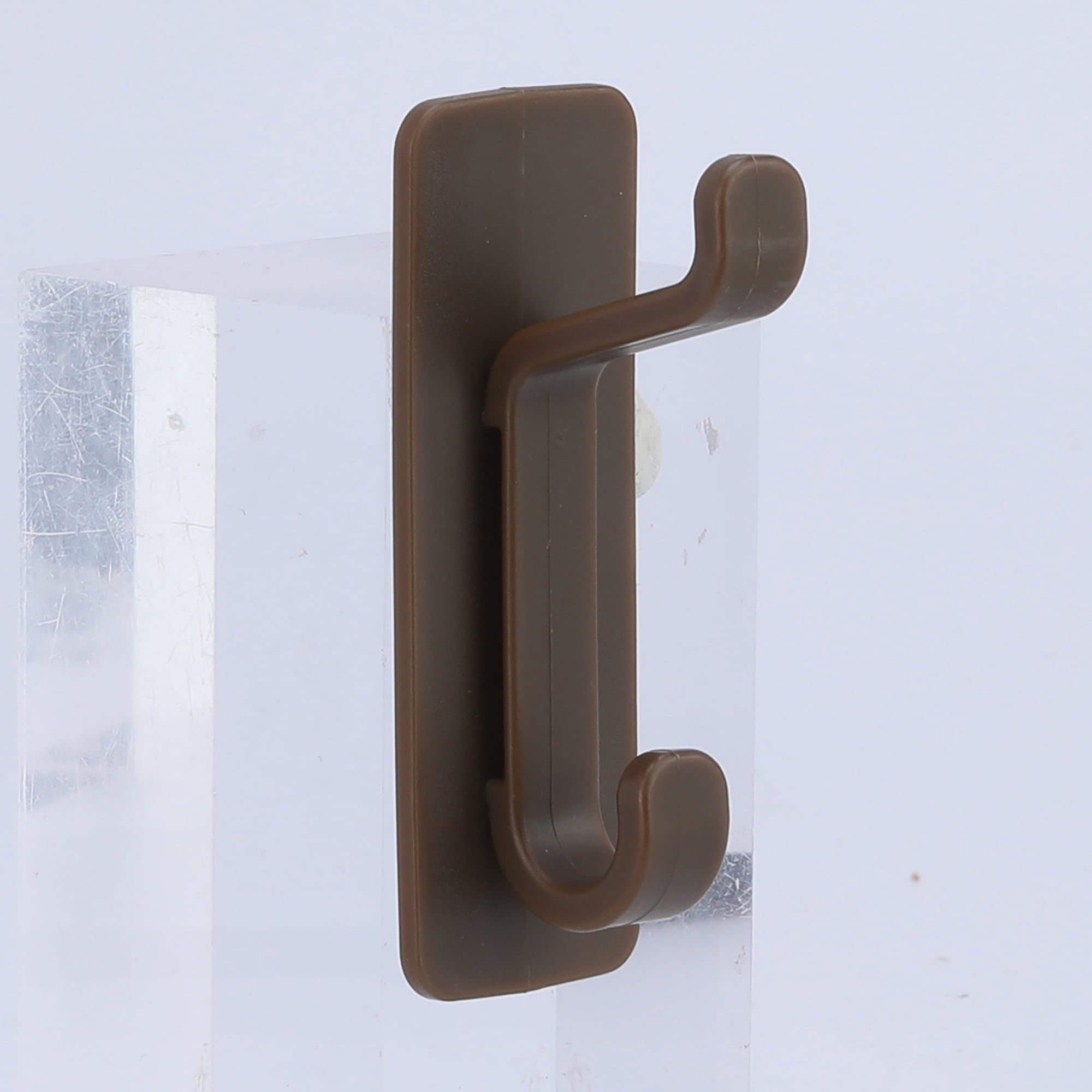 Unique Bargains 8Pcs Utility Hooks ABS Durable Wall Hooks Coffee