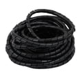 thumbnail image 1 of Unique Bargains 8mm Dia Flexible Spiral Tube Cable Wire Wrap Manage Cord Black 3.5 Meters Long, 1 of 2