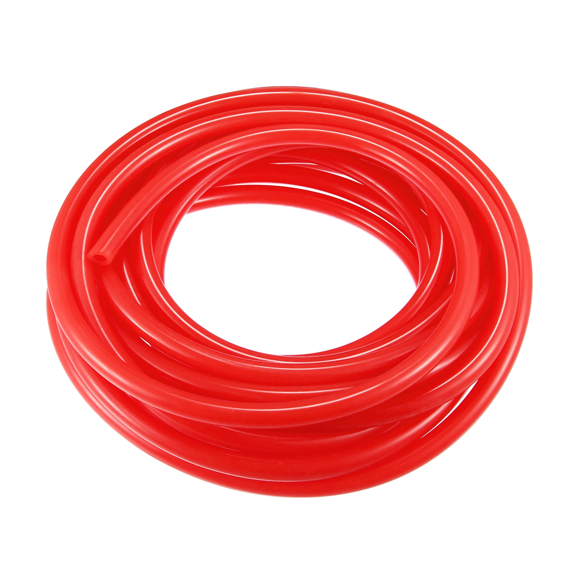 Unique Bargains 8mm ID 10 Meter 32.81ft Car Silicone Vacuum Hose Pipe Water  Air Dump Valve Turbo Boost Line Tube Red 