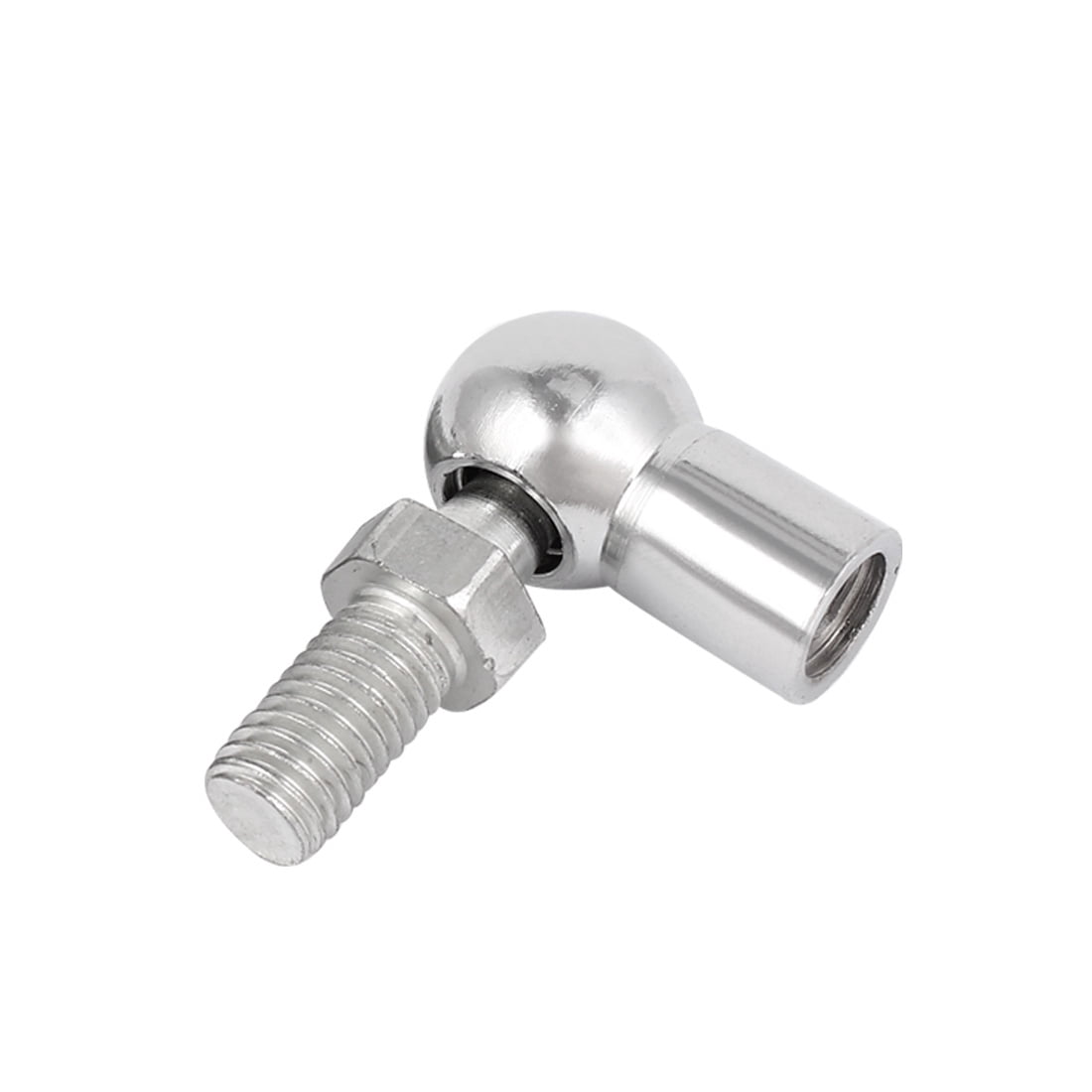 Aexit L-Shape Ball Joint Rod End Bearings - 8mm Male 10mm Female Thread