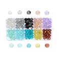 thumbnail image 1 of Unique Bargains 8mm Round Glass Beads for Bracelets for Jewelry Making Colorful 200pcs, 1 of 6