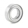 thumbnail image 1 of Uxcell 0.3'' x 0.6'' x 0.2'' Metal Single Row Deep Groove Ball Bearings 688ZZ Black Silver Tone, 1 of 1