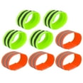 thumbnail image 1 of Unique Bargains Arm Ankle Reflective Bands Reflector Tape High Visibility  for Night Cycling Riding Orange Green 8pcs, 1 of 7