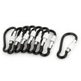 thumbnail image 1 of Unique Bargains 8pcs Bottle Gourd Shape Spring Clip Purse Holder Carabiner Hook, 1 of 1