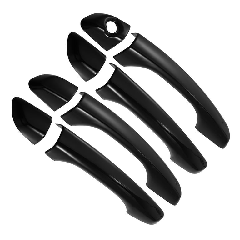 black exterior door handle protector door