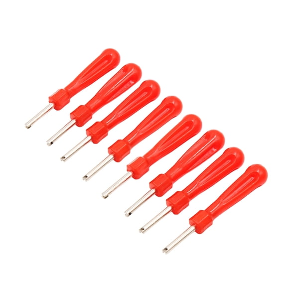 Unique Bargains 8pcs Single Head Car Tire Tyre Valve Stem Core Remover Wrench Tire Repair Tool