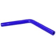 thumbnail image 1 of Unique Bargains 9.5mm 0.37" ID 45 Degree Elbow Silicone Reducer Hose Pipe Bend Turbo Water Intercooler Blue, 1 of 6