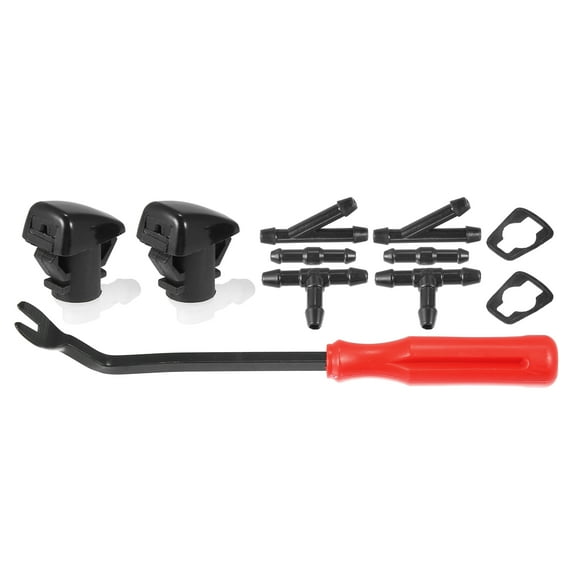 Unique Bargains 9 Pcs Front Windshield Wiper Washer Nozzle Spray Jet Kit 68269108AA for Dodge Durango 2011-2019