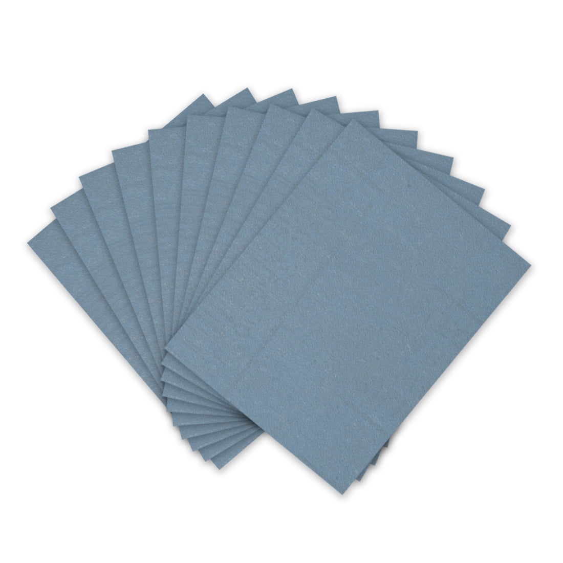 Unique Bargains 9" x 11" 8000 Grits Wet Dry Waterproof Sandpapers 10 Pack