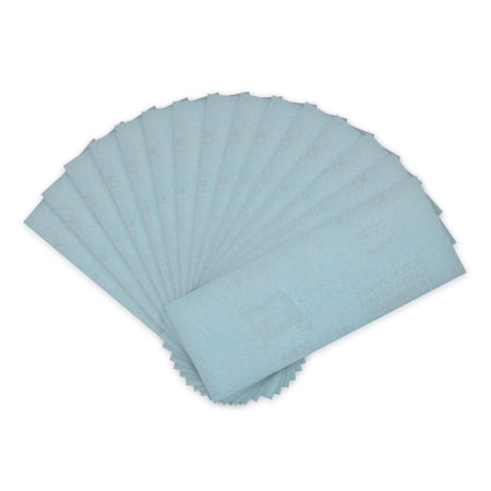 Unique Bargains 9" x 3.6" 5000 Grits Wet Dry Waterproof Sandpapers 15 Pack