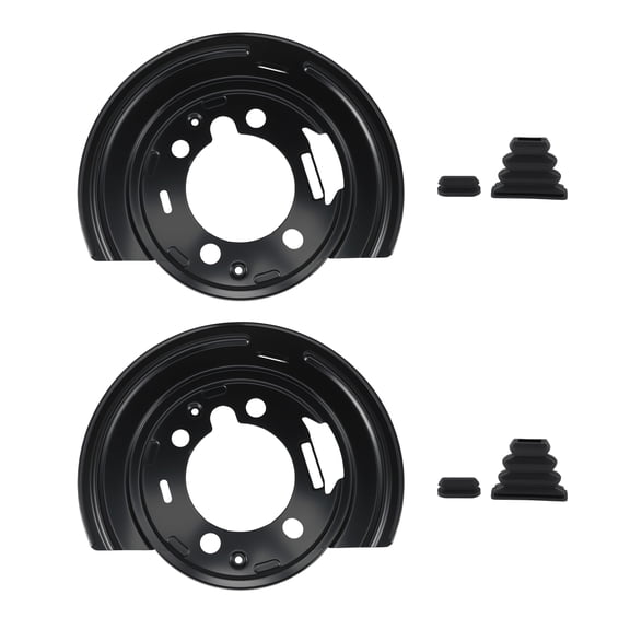 Unique Bargains 924-493 Rear Left Right Brake Dust Shield for Chevrolet Avalanche Express Silverado Suburban Tahoe for GMC Yukon for Sierra for Hummer Driver