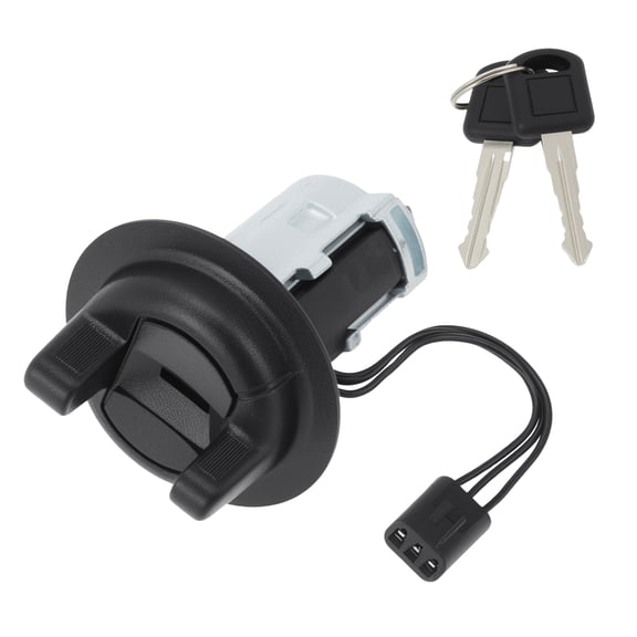 Unique Bargains 924726 Ignition Switch Lock Cylinder with 2 Keys for Chevrolet Cavalier for Pontiac Sunfire 2000 2001 2002 2003 2004 2005 Ignition Key Switch Replace 12458794/15822352