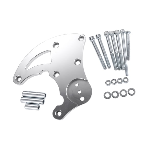 Unique Bargains A/C Bracket for GM R4 Compressor 1988-1995 Front A/C Compressor for LS R4 Aluminum 1Set