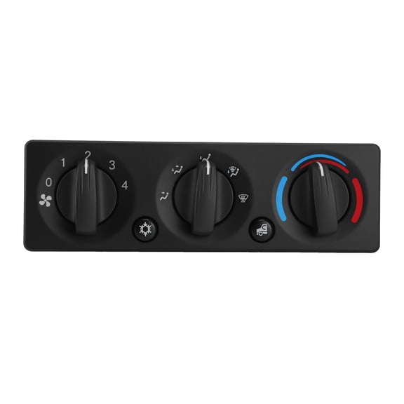Unique Bargains A/C Heater Climate Control Module for Peterbilt 387 2009-2011 for Peterbilt 587 2010-2020 HVAC Control Switch Panel Replace Q216008/Q21-6008