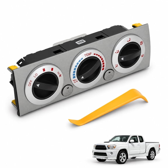 Unique Bargains A/C Heater Climate Control Module for Toyota Tacoma 2005 2006 2007 2008 Base / Pre Runner / X-Runner HVAC Control Switch Panel Replace 55900-04020 5590004020