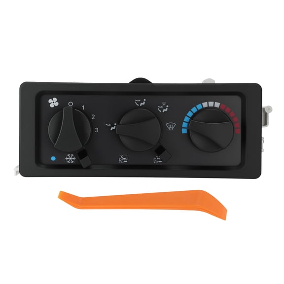 Unique Bargains A/C Heater Climate Control Module for Freightliner Truck FL60 FL70 C840 HVAC Control Switch Panel Replace 807-0010-002/850-7458