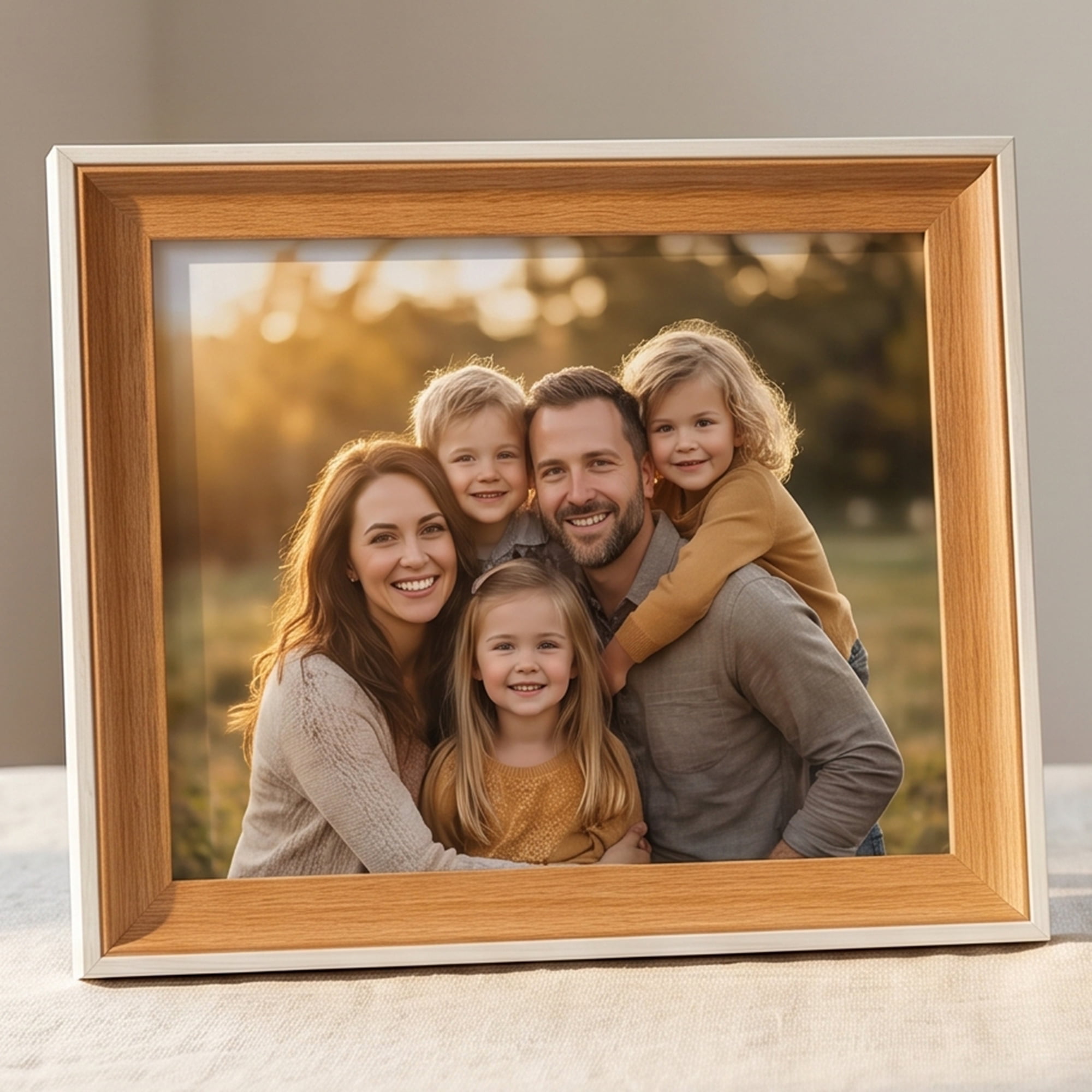 Unique Bargains A Collection of Resin Picture Frame with Glass Vintage  Hanging Natural