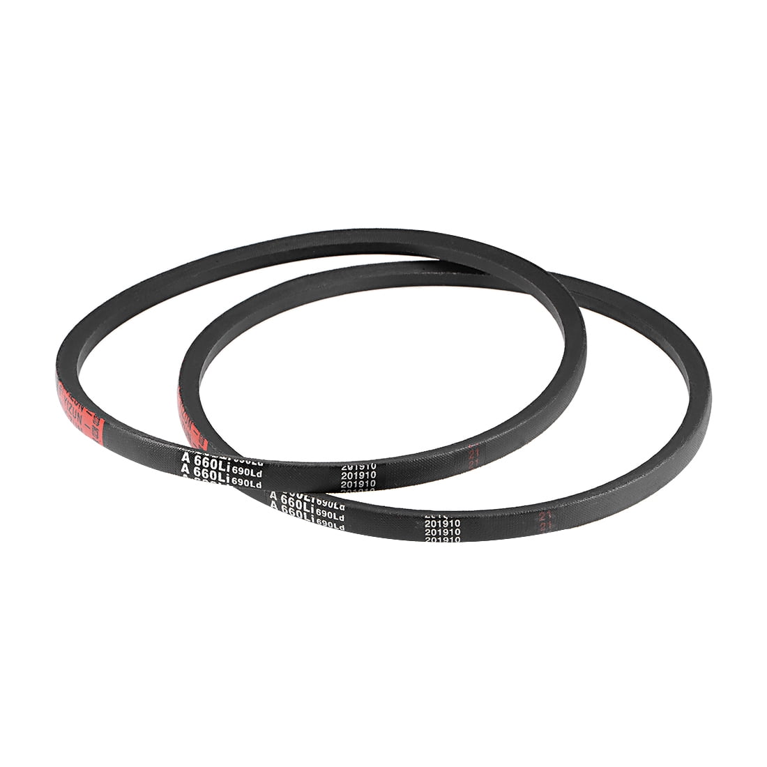 Unique Bargains A-Section Rubber Power Drive Belts for Automotive Applications 660mm