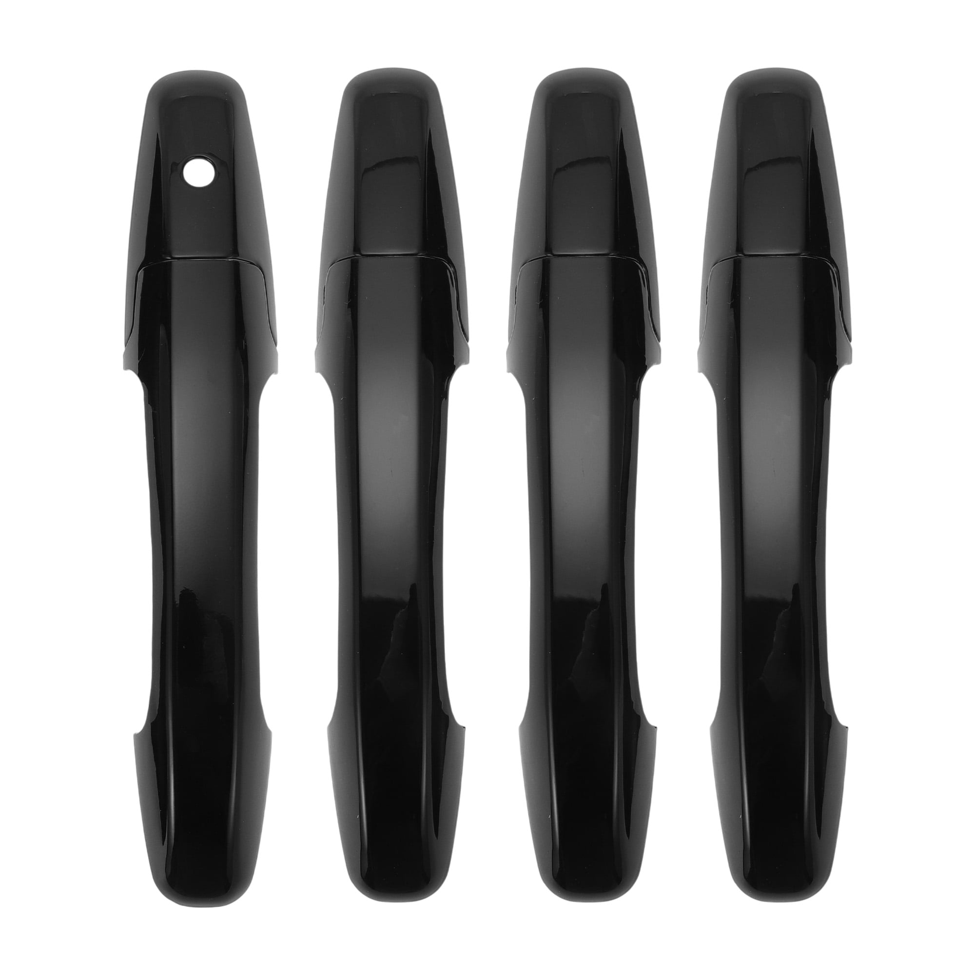 Unique Bargains ABS Automotive Door Handle Cover Black for Honda Civic 2006-2011