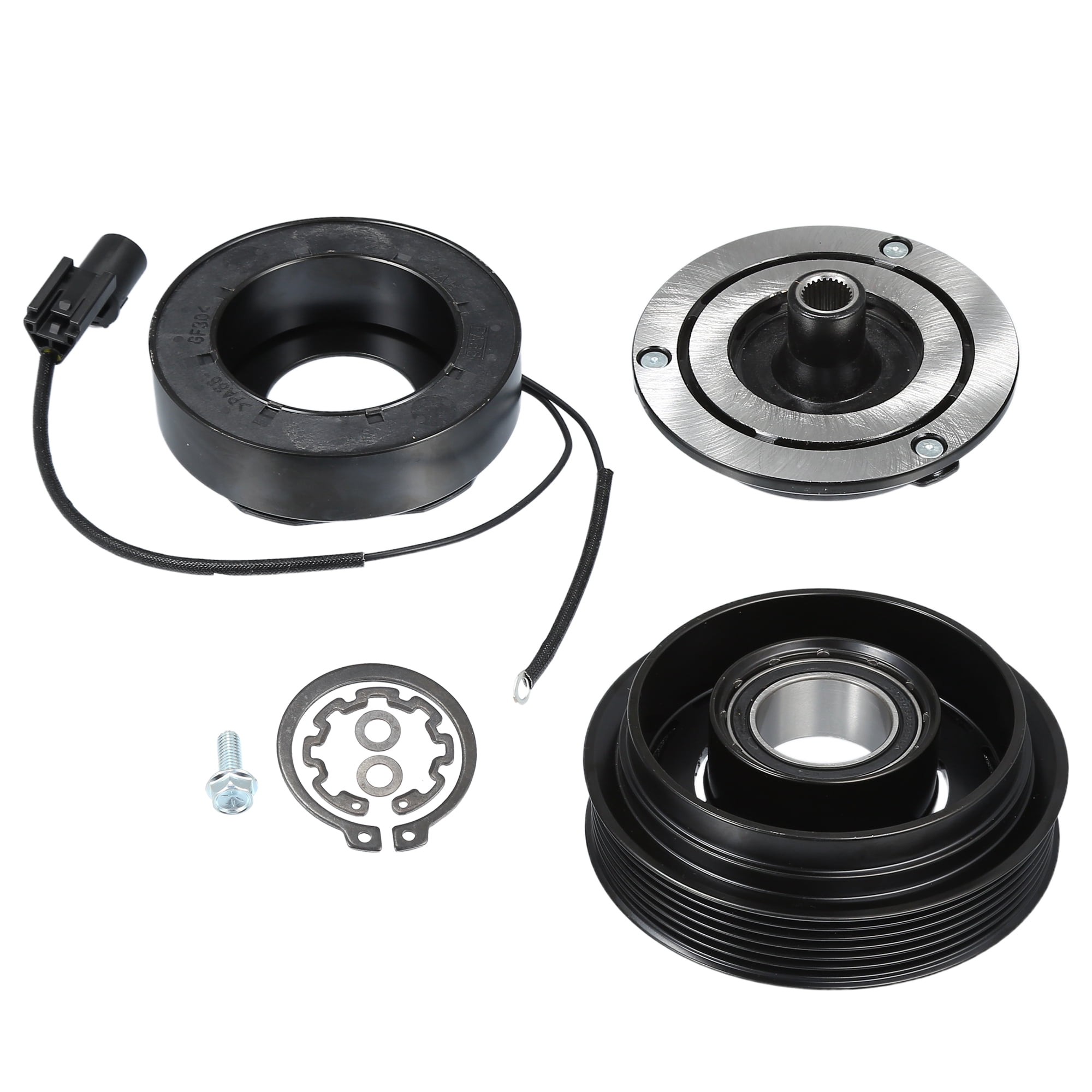 Unique Bargains AC Compressor Clutch Set Replace for Kia Forte 2010-2013