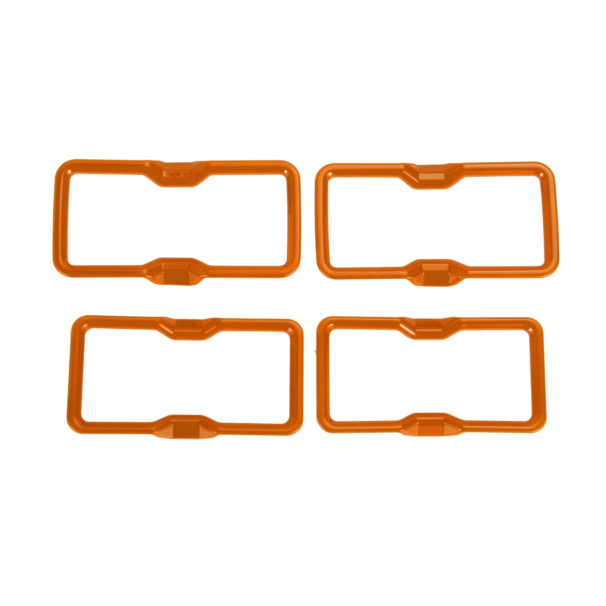 Unique Bargains AC Outlet Vent Trim Cover Frame for Ford Bronco 2021-2024 Orange