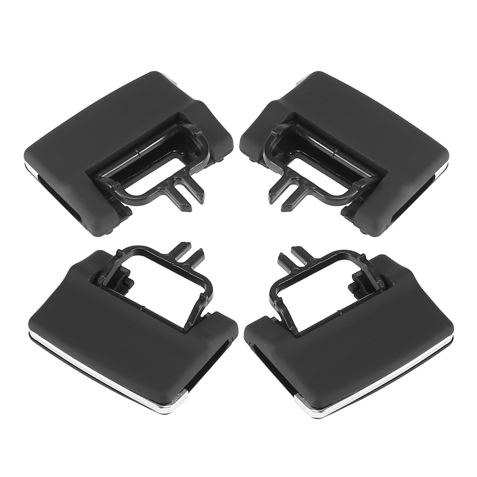 Unique Bargains AC Vent Outlet Tab Clips for for Mercedes Benz GL450 ML350 Pack of 4 Black