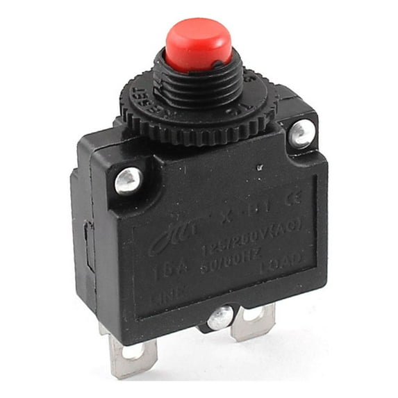 Unique Bargains AC125V AC250V 15A Overload Circuit Breaker Replacement