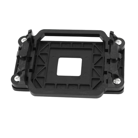 Unique Bargains AMD CPU Cooling Fan Mounting Bracket Base Black for K8 FM1 AM2 940 Socket Plate