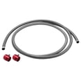 thumbnail image 1 of Unique Bargains AN-10 Fuel Line Kit 12ft Vacuum Hose Automotive Fuel Hose with 2 Clamps 1 Set, 1 of 7