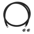 thumbnail image 1 of Unique Bargains AN-10 Fuel Line Kit 6.00Ft with 2 Pcs Black Clamps 1 Set, 1 of 7