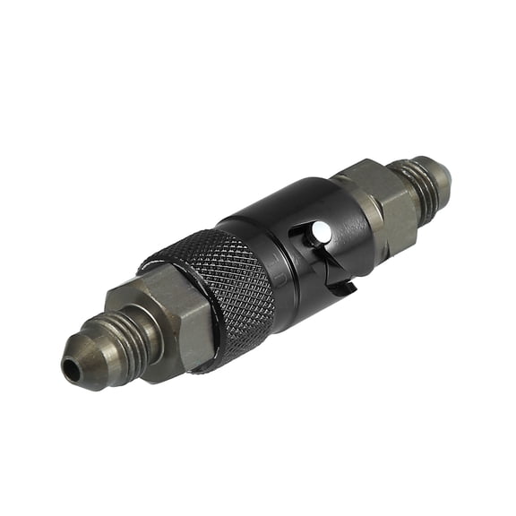 Unique Bargains AN3 3AN Car Motorcycle Quick Release Disconnect Dry Break Coupling Fitting for Brake Hose Black