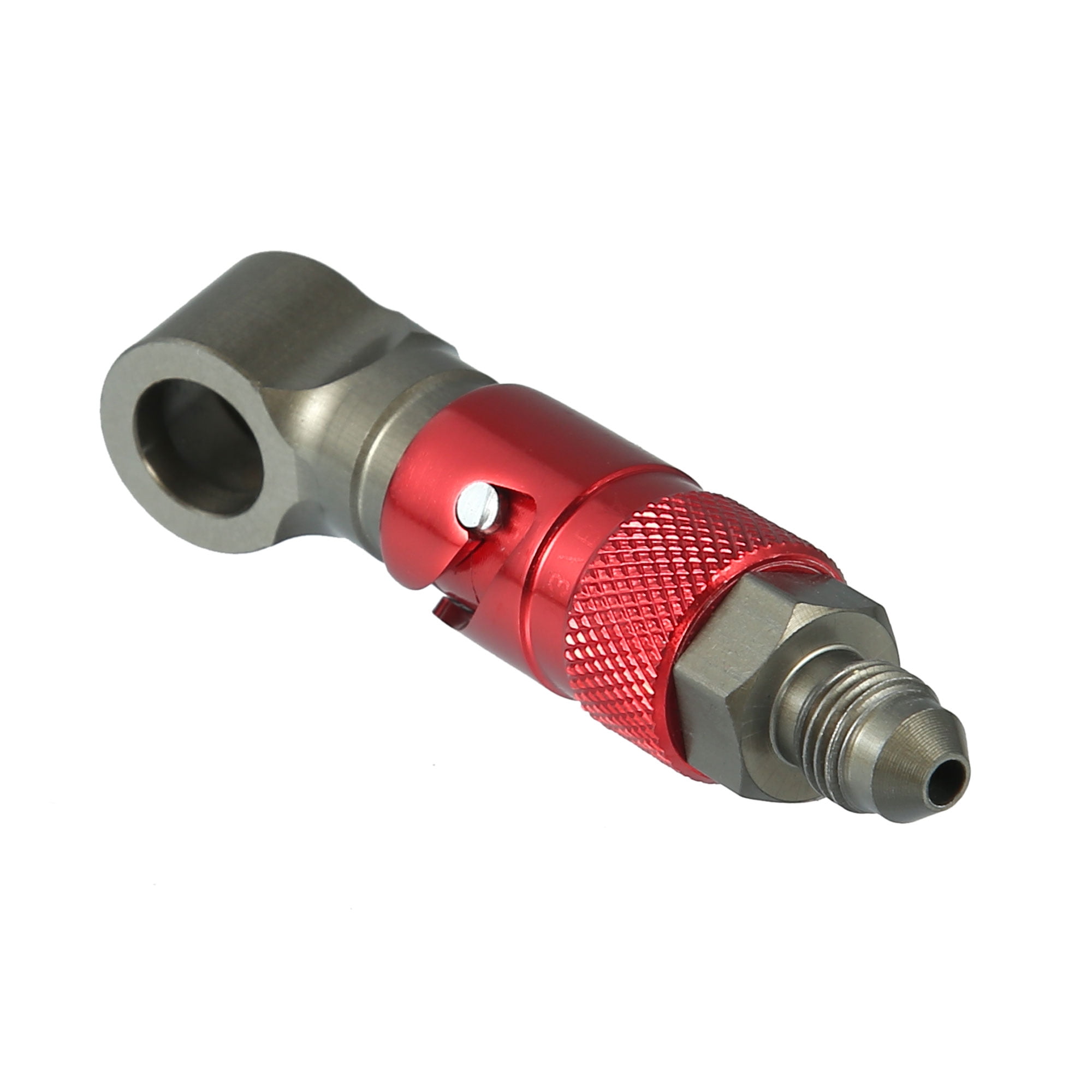 Unique Bargains AN3 3AN Car Motorcycle Quick Release Disconnect Dry Break  Coupling Fitting for Brake Hose Red Universal 