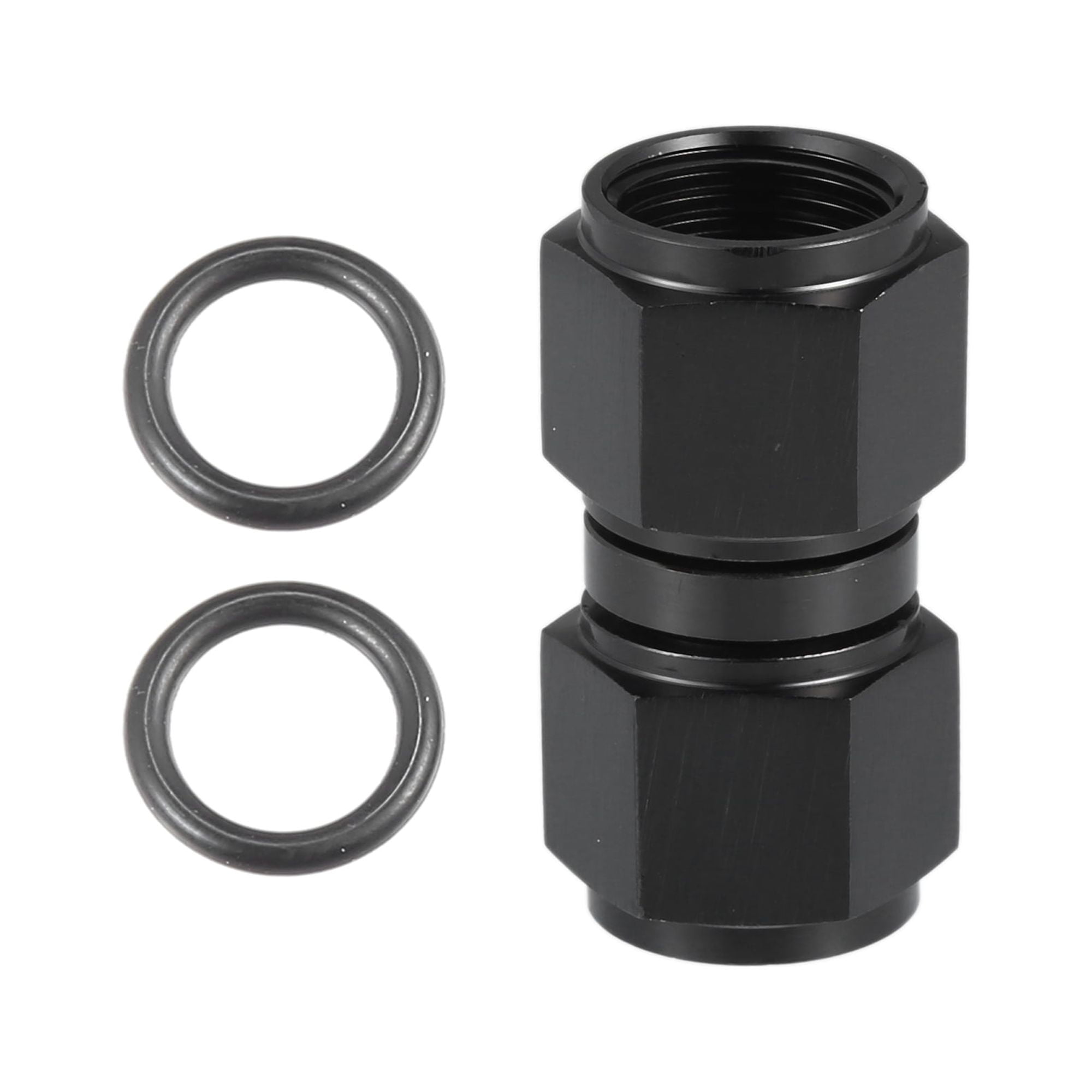 Unique Bargains AN8 Female Fuel Line Adapter Fittings Top Straight Fuel