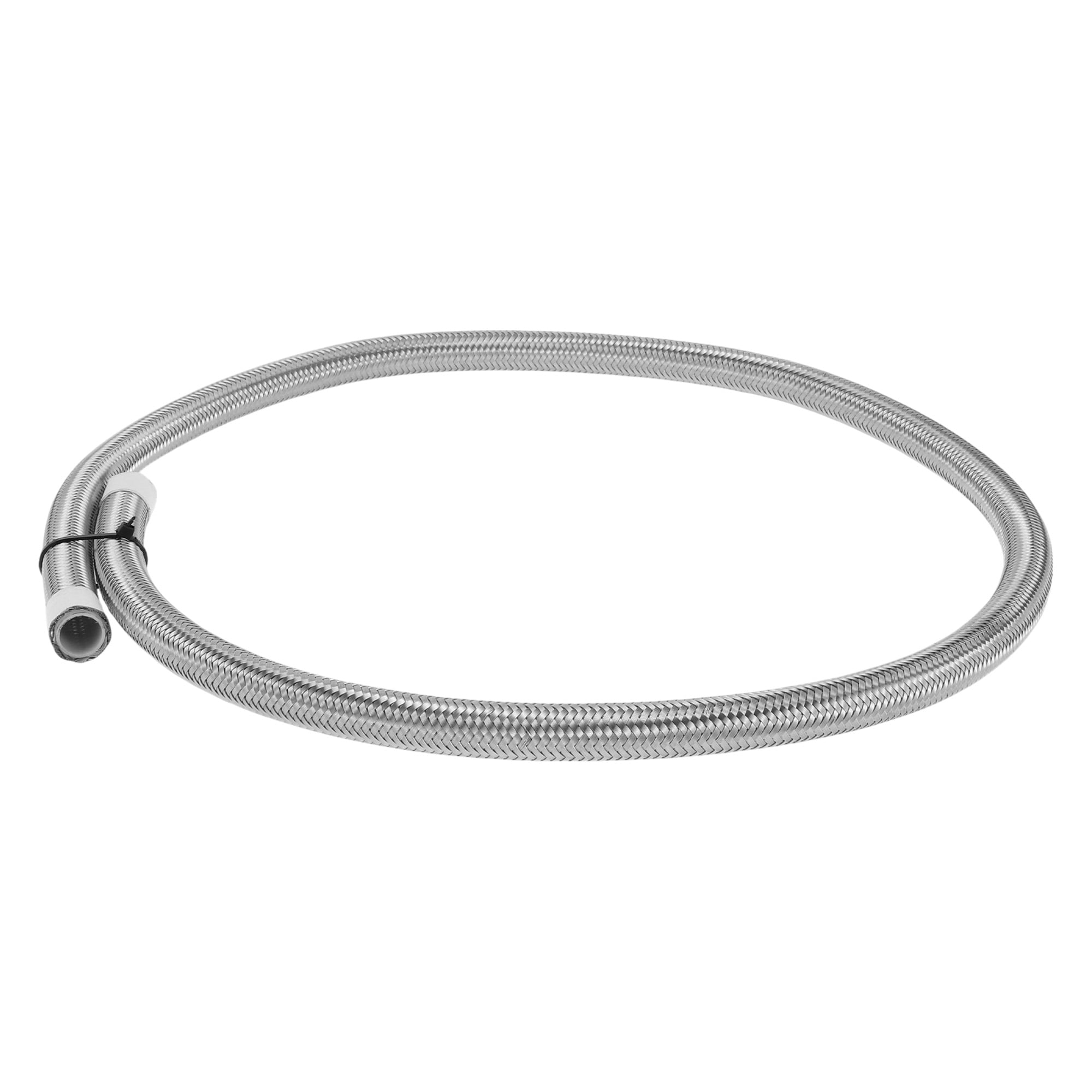 Unique Bargains AN8 Fuel Line Hose 3ft Vacuum Hose for Automotive Fuel Systems Silver