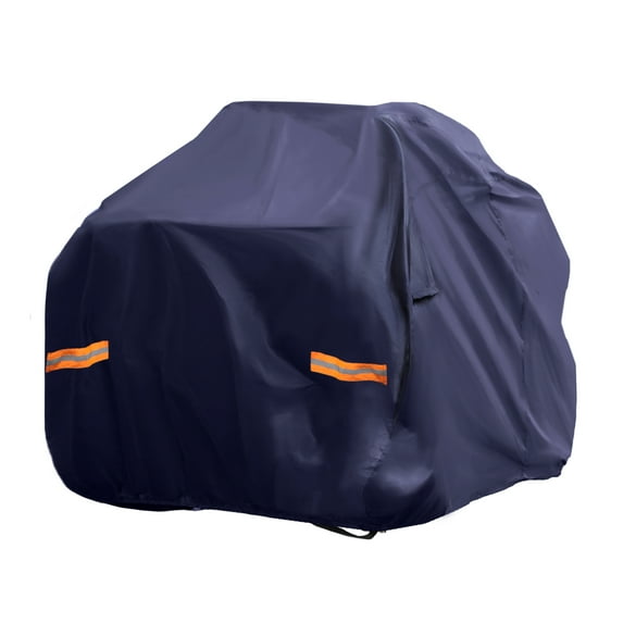 Unique Bargains ATV Cover for Can-am Outlander MAX XT DPS/XT-P Waterproof 4 Wheelers Quad Cover Outdoor Sun Rain Storage Protection 210D-PU 245x122x135cm Navy Blue