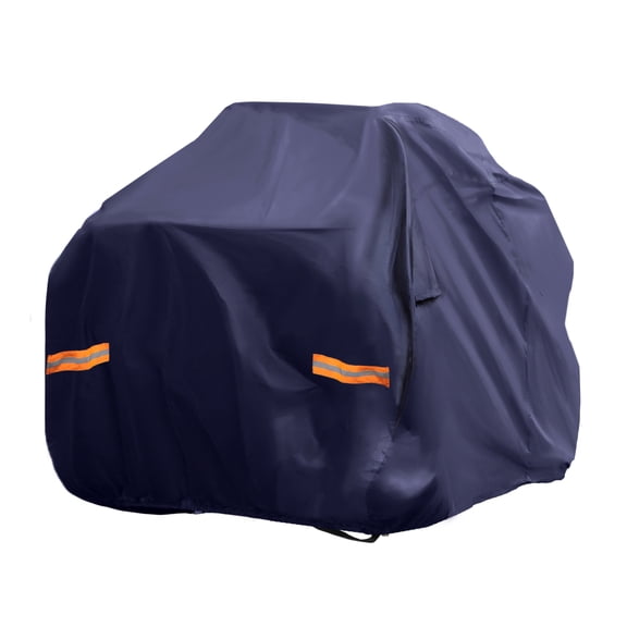 Unique Bargains ATV Cover for Can-am Outlander XT 700/X MR 700 Waterproof 4 Wheelers Quad Cover Outdoor Sun Rain Storage Protection 210D-PU 235x124x123cm Navy Blue