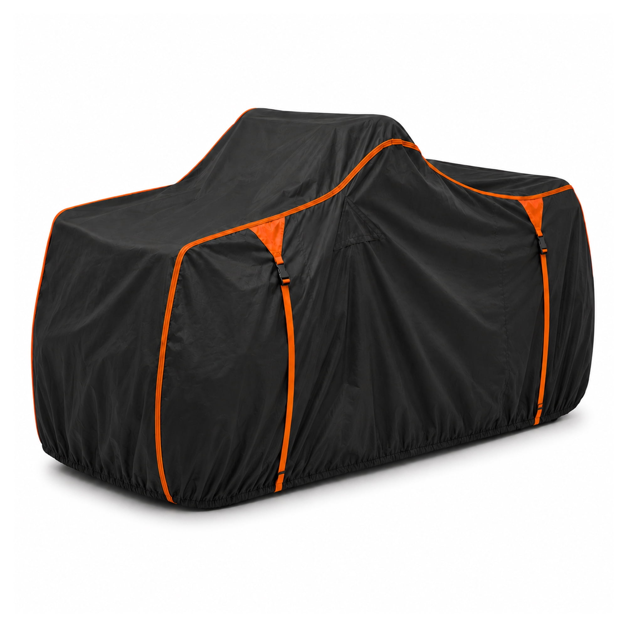 Unique Bargains ATV Cover for Can-Am Outlander 400 Waterproof Protection Black Orange