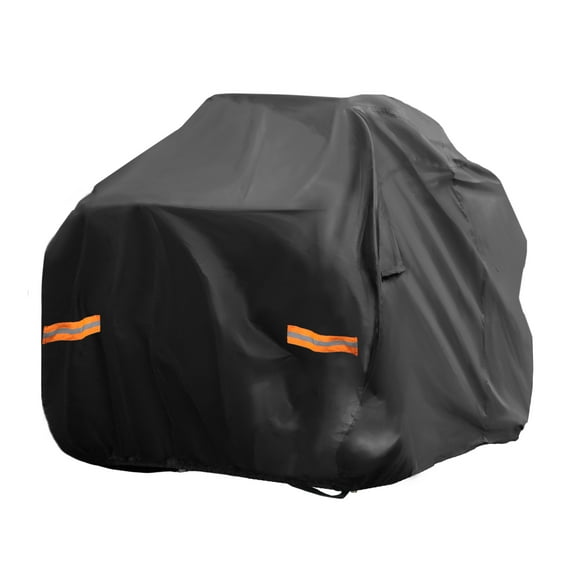 Unique Bargains ATV Cover for Can-am Outlander XT 700/X MR 700 Waterproof 4 Wheelers Quad Cover Outdoor Sun Rain Storage Protection 210D-PU 230x124x123cm Black