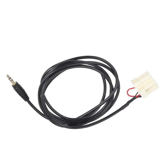 Unique Bargains AUX 3.5mm Cable Connect MP3 Phone Audio to Car Player CD Interface Adapter Cable for Mazda 2 3 5 6 06-13