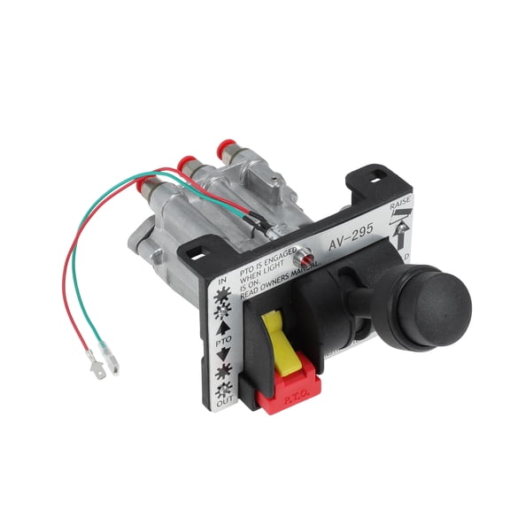 Unique Bargains AV295 PTO Hoist Air Shift Control Valve for Dump Tipper Truck, Pneumatic Control Valve for Dump Pump, PTO Switch Dual Valve Air Kit for Apsco, AV-295/328388-79X/WA201X/K90