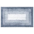thumbnail image 1 of Unique Bargains Absorbent Bath Rug Non-Slip Plush Shaggy Bath Carpet Bath Mats Blue Geometry Rectangle 20" x 32", 1 of 6