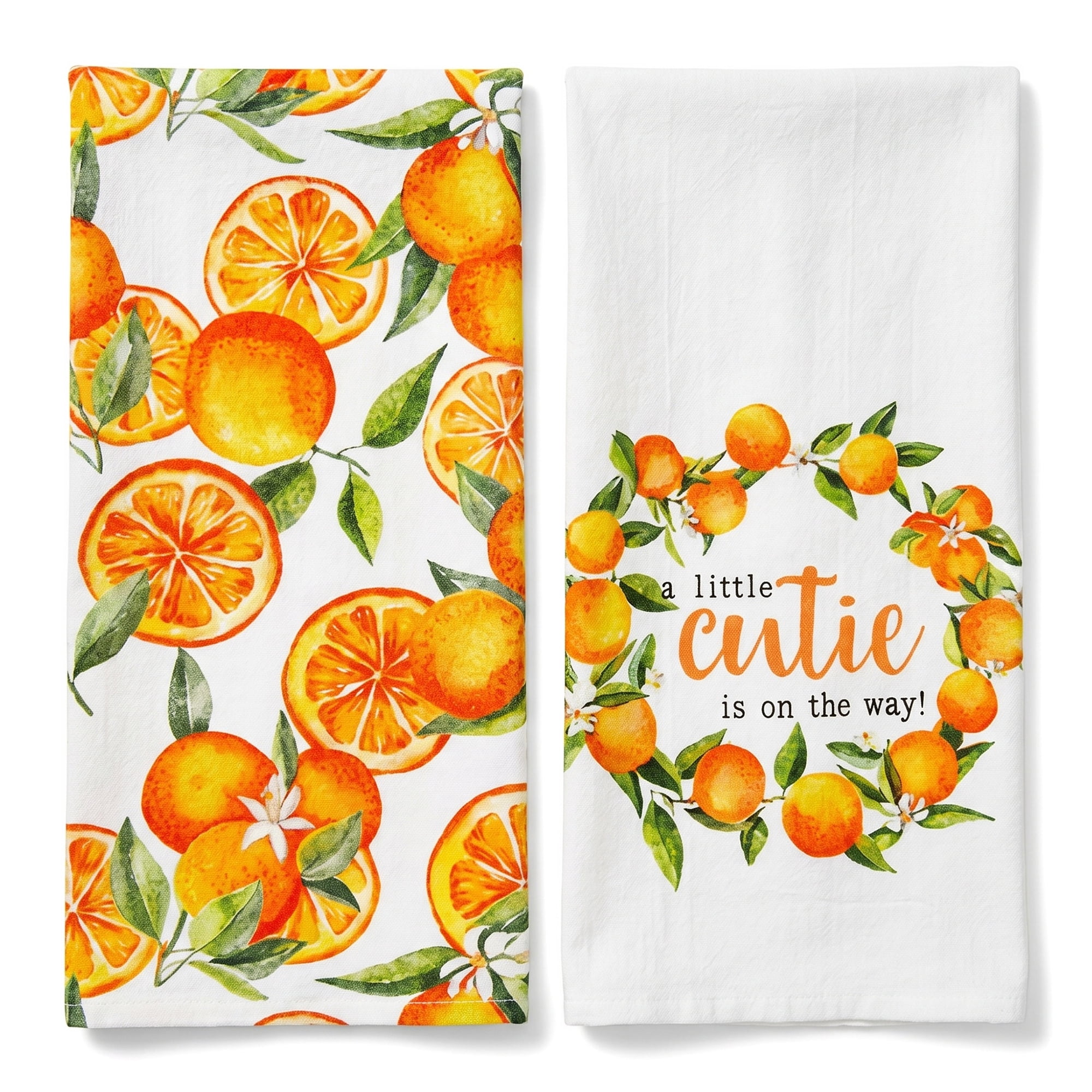 Unique Bargains Absorbent Microfiber Dish Towels Orange 24" x 16"