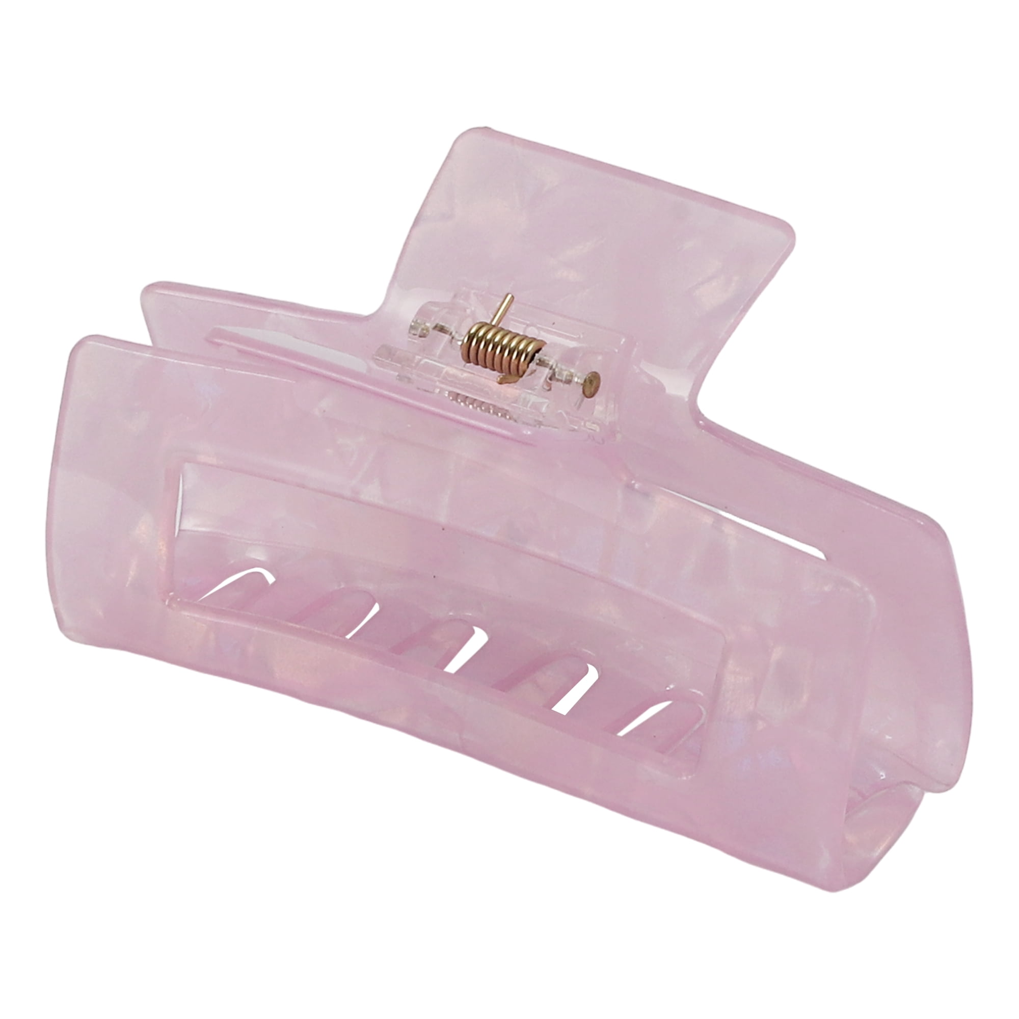 Unique Bargains Acetic Acid Tortoise Hair Claw Clips and Girls Purple