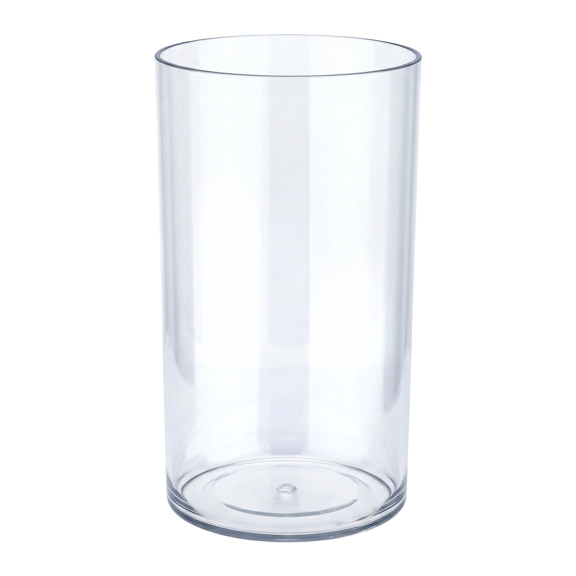 Unique Bargains Acrylic Cylinder Vase Flower Holder Clear 3.3"L x 3.3"W x 5.9"H