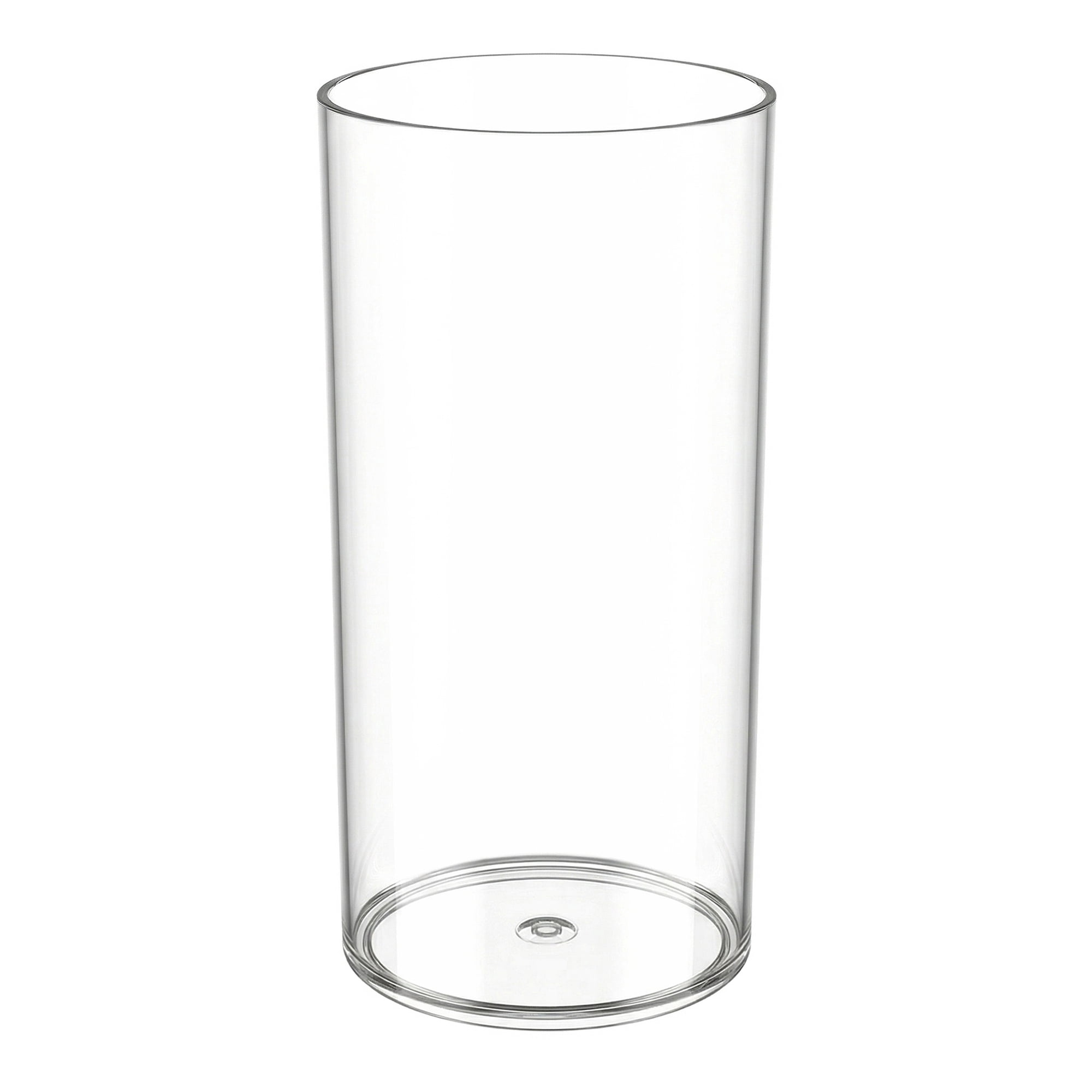 Unique Bargains Acrylic Cylinder Vase Flower Holder Clear 3.9"L x 3.9"L x 7.9"H