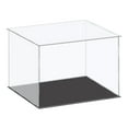 thumbnail image 1 of Unique Bargains Acrylic Display Case Plastic Box Cube Storage Box Clear Small Assemble Dustproof Showcase 36x31x25.5cm, 1 of 5