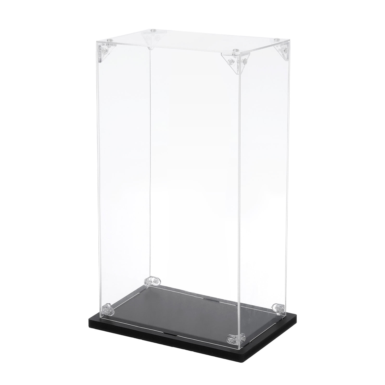 Unique Bargains Acrylic Display Cases Display Box Assemble Dustproof Box 4"x6"x12"