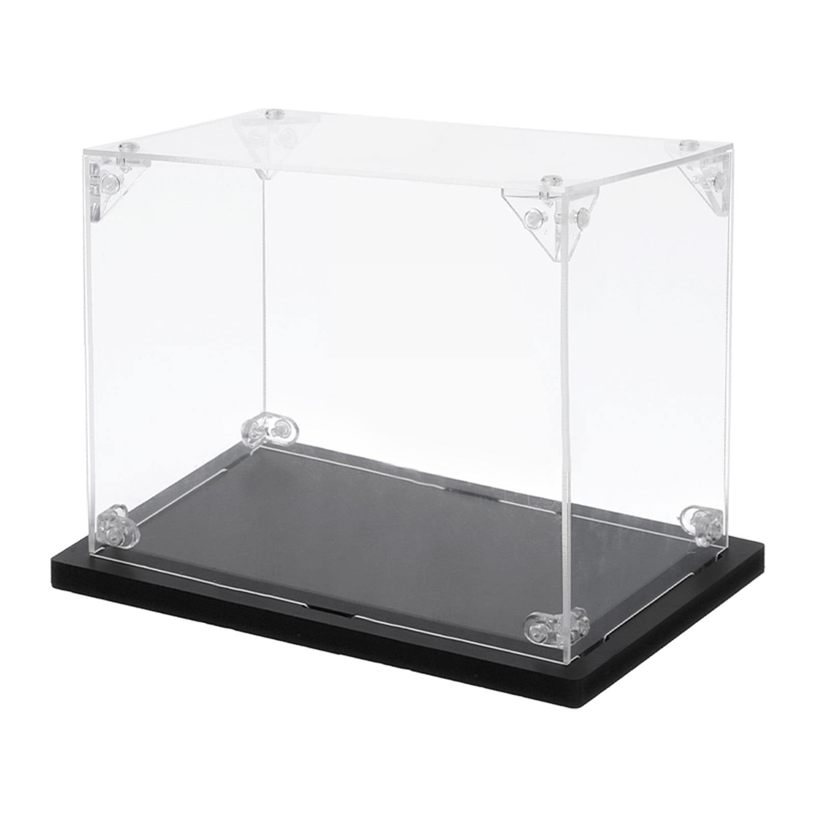 Unique Bargains Acrylic Display Cases Display Box Assemble Dustproof Box 4"x6"x6"